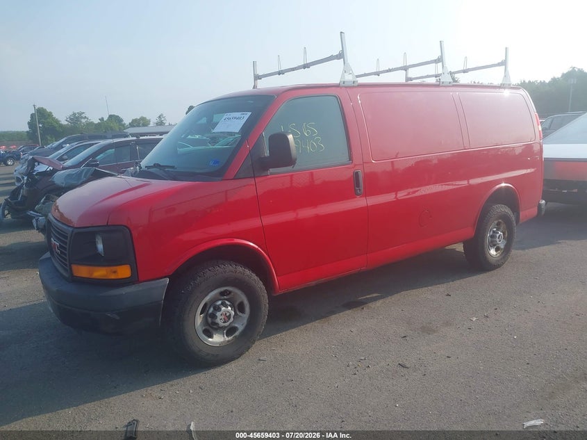 Vin: 1gtz7tba9e1146828, lot: 46157975, gmc savana 3500 work van 20142
