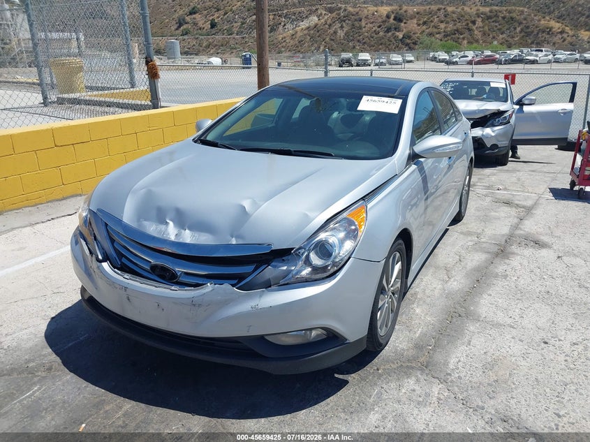 2014 Hyundai Sonata, Front End, IAAI, VIN 5NPEC4AC9EH814462 — photo 2