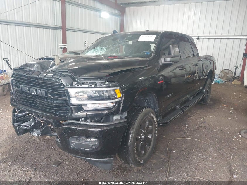 Vin: 3c6ur5nl6rg169172, lot: 46158026, ram 2500 laramie crew cab 4x4 6'4 box 20242