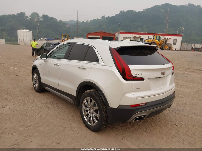 Vin: 1gyfzdr49pf107949, lot: 46158051, cadillac xt4 awd premium luxury 20233
