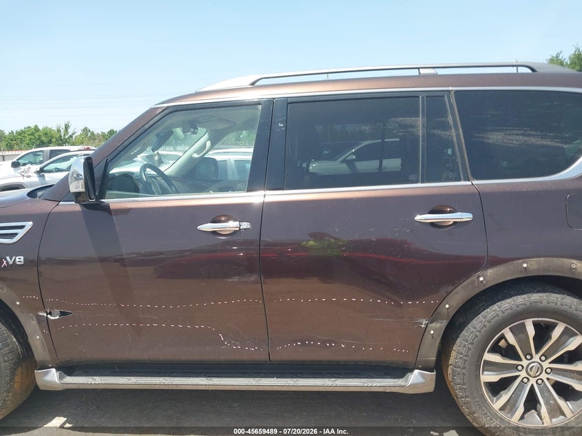 2018 Nissan Armada Sl VIN: JN8AY2ND8J9050148 Lot: 45659489