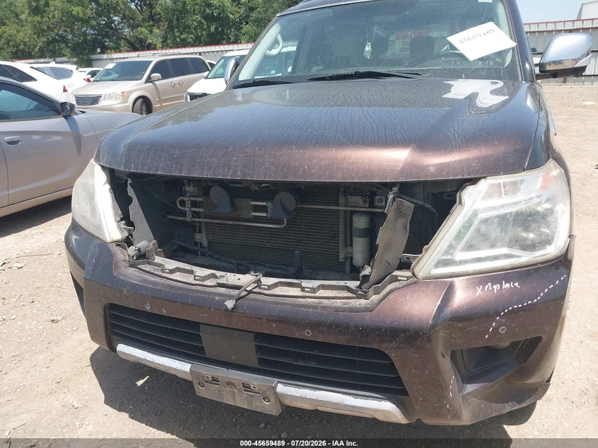 2018 Nissan Armada Sl VIN: JN8AY2ND8J9050148 Lot: 45659489