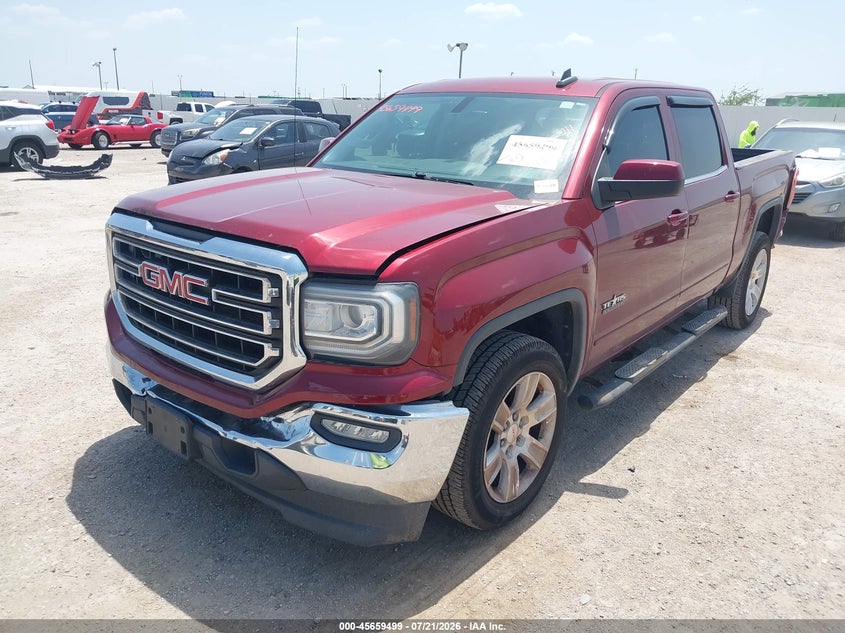 Vin: 3gtp1mec1gg208657, lot: 46158071, gmc sierra 1500 sle 20162