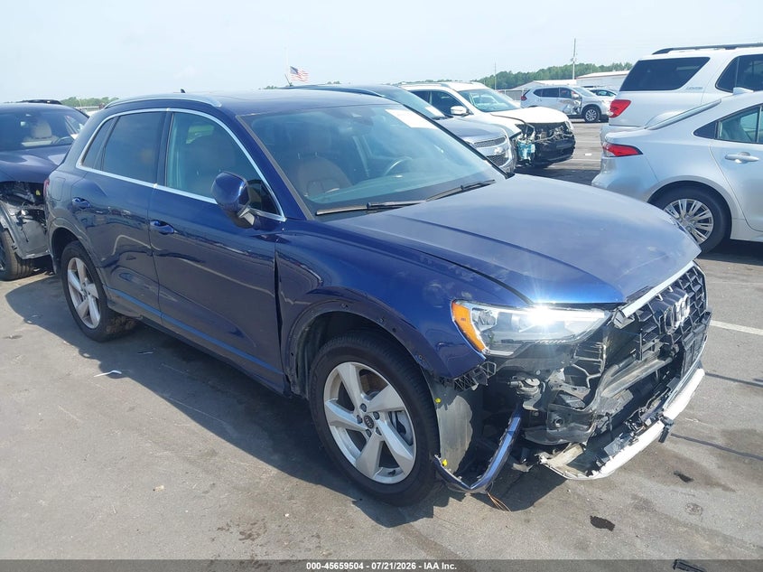 Vin: wa1aucf3xn1093519, lot: 46158077, audi q3 premium 40 tfsi quattro tiptronic 2022 img_1