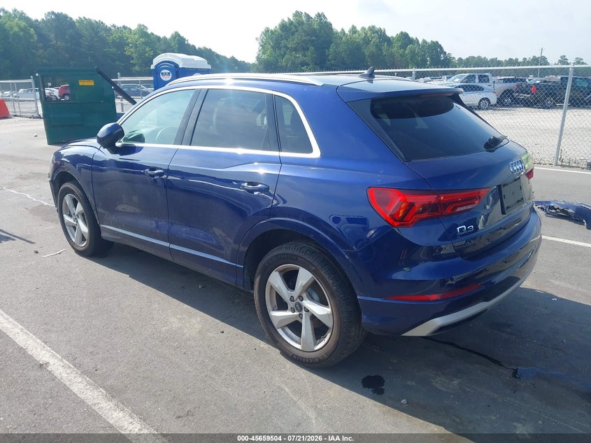 Vin: wa1aucf3xn1093519, lot: 46158077, audi q3 premium 40 tfsi quattro tiptronic 20223