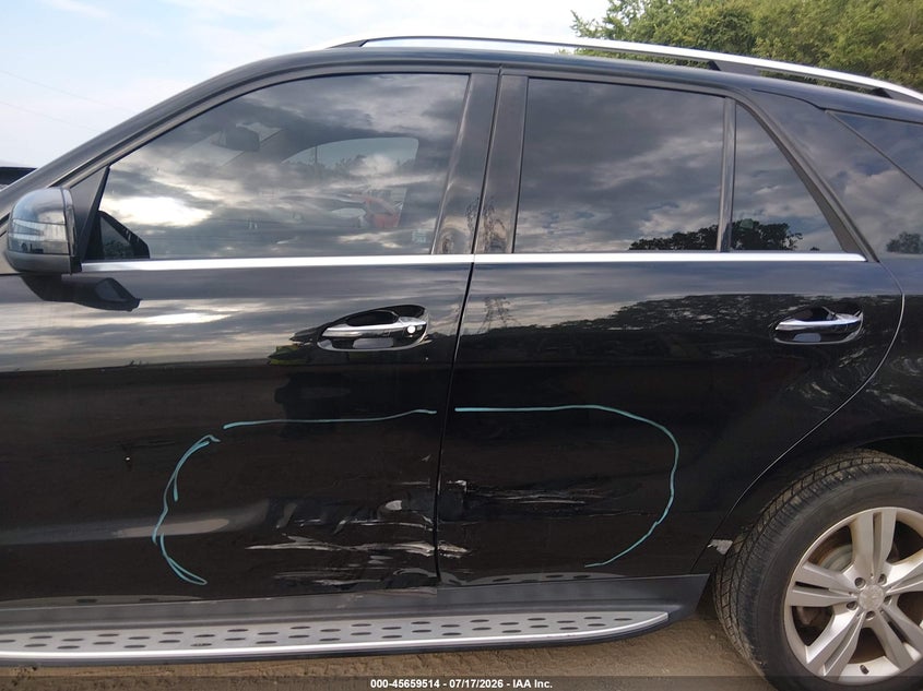 2013 Mercedes-Benz Ml 350 4Matic VIN: 4JGDA5HB5DA169699 Lot: 45659514