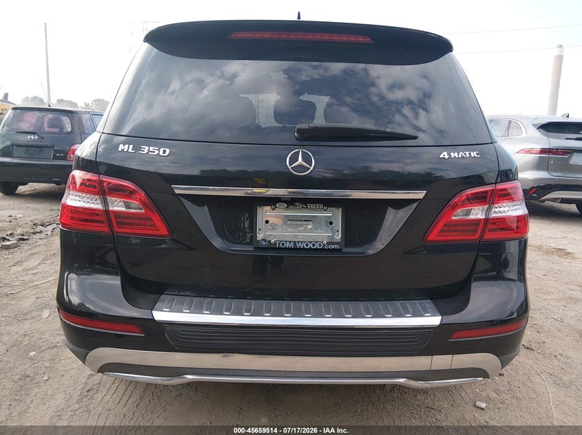 2013 Mercedes-Benz Ml 350 4Matic VIN: 4JGDA5HB5DA169699 Lot: 45659514