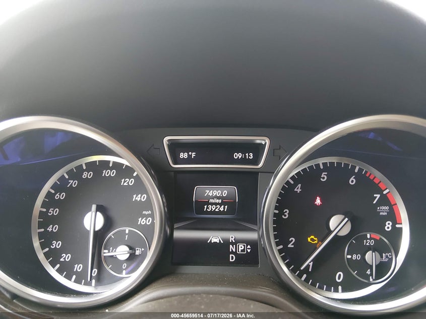 2013 Mercedes-Benz Ml 350 4Matic VIN: 4JGDA5HB5DA169699 Lot: 45659514