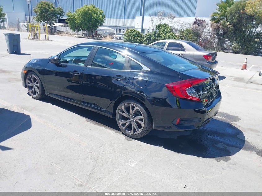 2019 HONDA CIVIC SEDAN 2.0L I-4 DOHC, VVT, 158HP