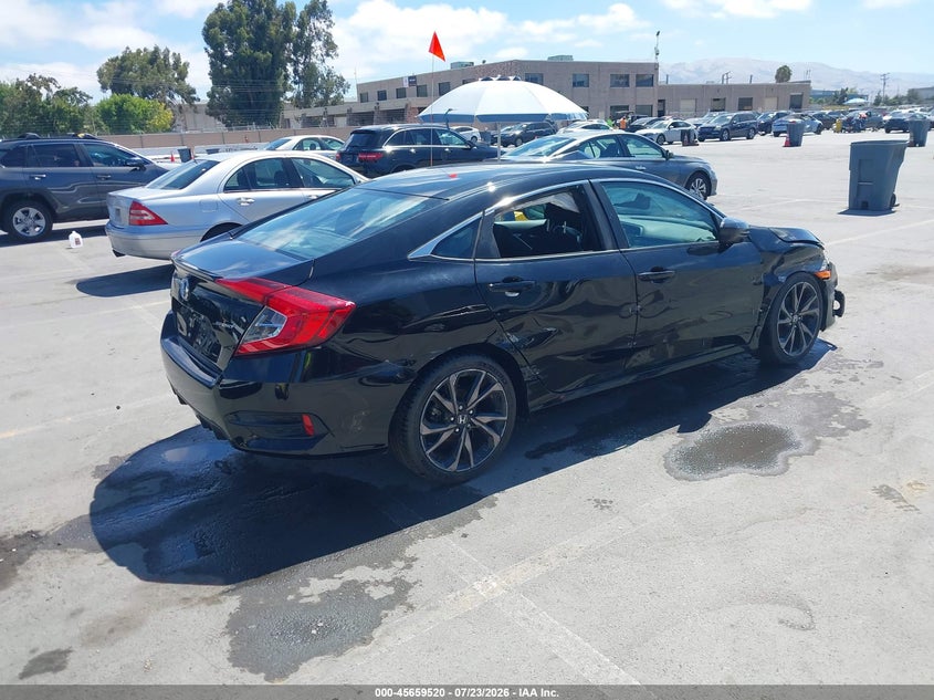 2019 HONDA CIVIC SEDAN 2.0L I-4 DOHC, VVT, 158HP