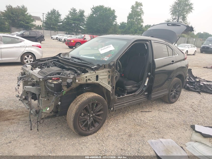 Vin: ja4atvaa4pz024561, lot: 46158097, mitsubishi eclipse cross le s-awc 20232