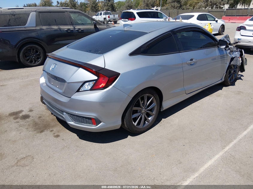 2019 Honda Civic Ex VIN: 2HGFC3B3XKH353517 Lot: 45659526
