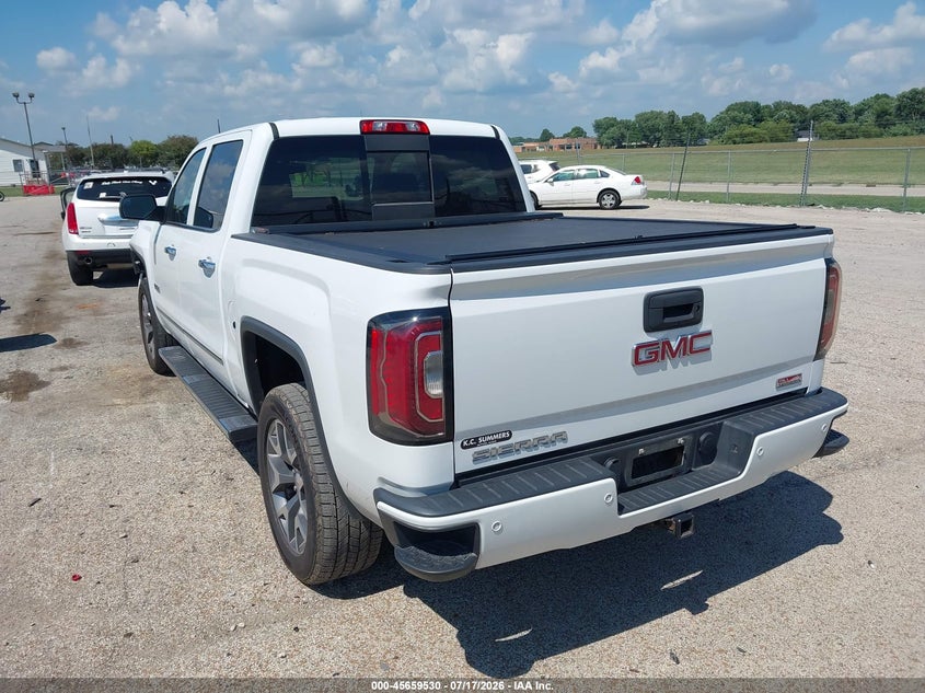 Vin: 3gtu2nec3gg187820, lot: 46158101, gmc sierra 1500 slt 20163
