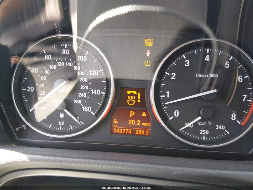 2012 BMW 328I xDrive VIN: WBAKF3C5XCE974671 Lot: 45659538