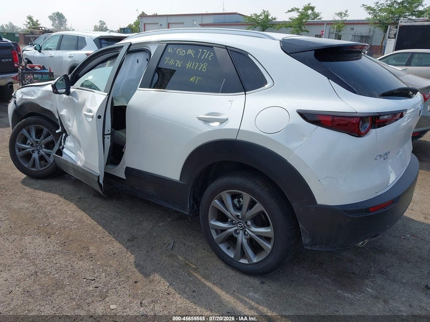 Vin: 3mvdmbcm6sm827712, lot: 46158127, mazda cx-30 2.5 s preferred package 20253