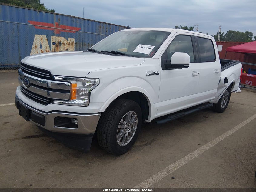 Vin: 1ftew1c57lfa22483, lot: 46158132, ford f-150 lariat 20202