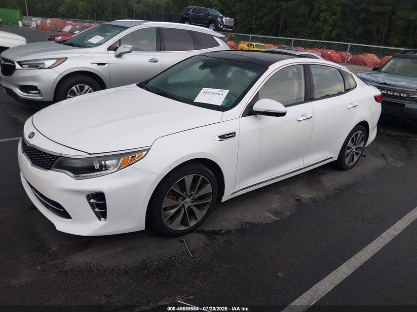 Vin: 5xxgv4l27gg048527, lot: 46158136, kia optima sxl turbo 20162