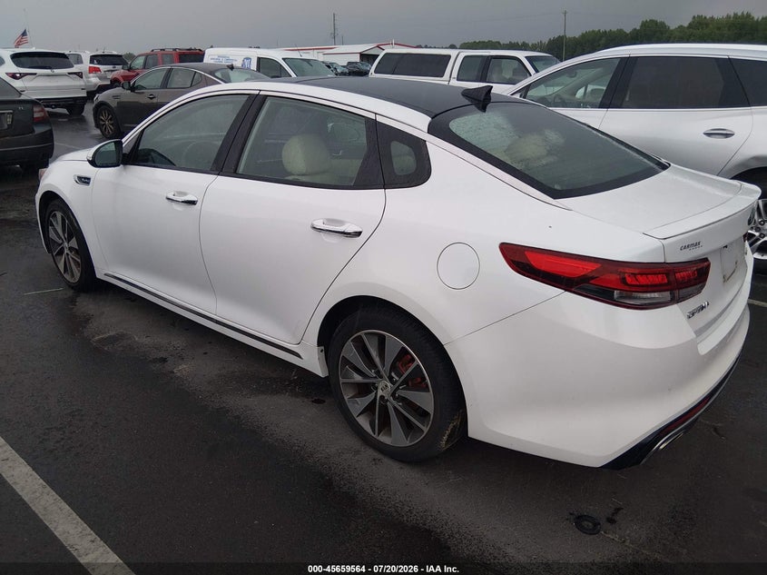 Vin: 5xxgv4l27gg048527, lot: 46158136, kia optima sxl turbo 20163