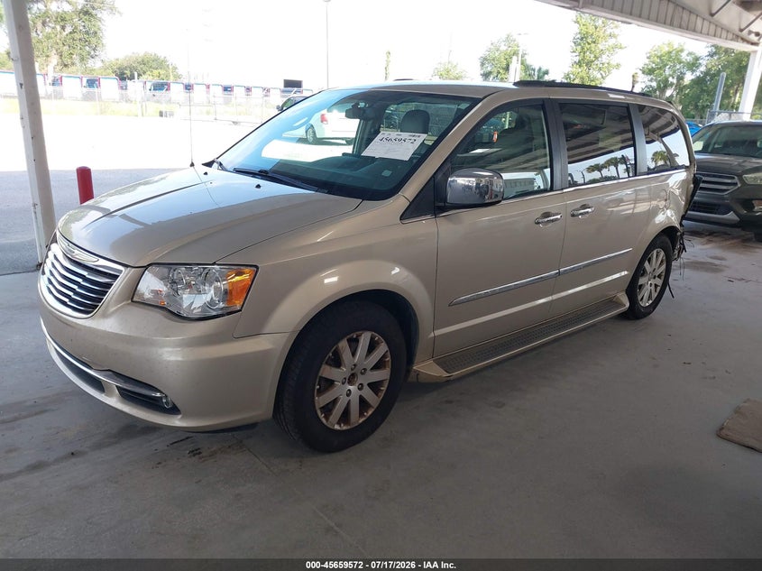 Vin: 2c4rc1cg4cr237212, lot: 46158144, chrysler town & country touring-l 20122