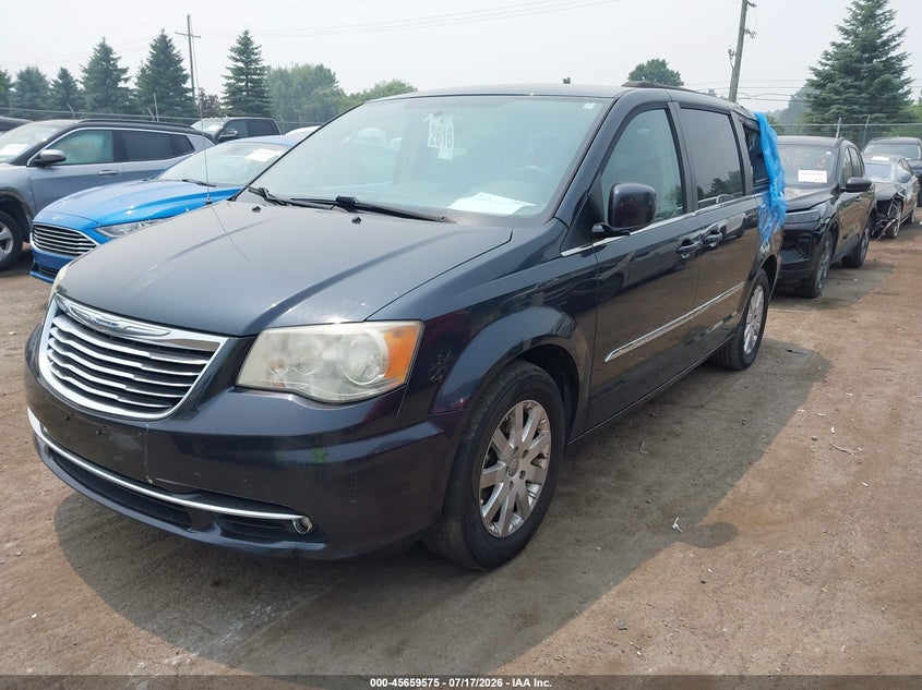 Vin: 2c4rc1bg4er378088, lot: 46158147, chrysler town & country touring 20142