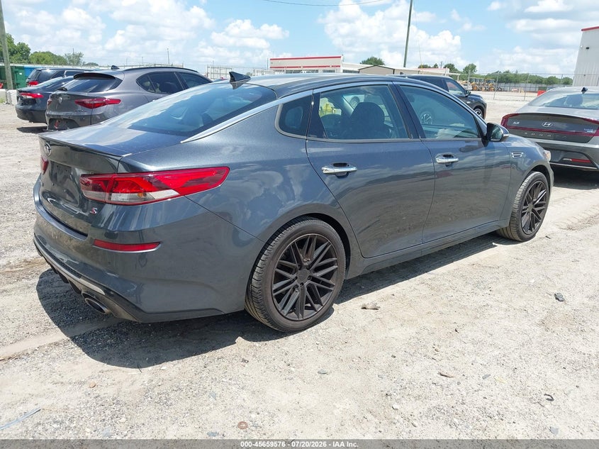 2019 Kia Optima S VIN: 5XXGT4L30KG376542 Lot: 45659576