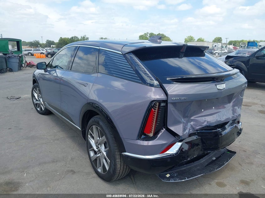 Vin: 3gyk3bmr1ss260272, lot: 46158168, cadillac optiq luxury 1 awd 20253