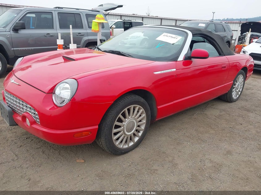 2005 Ford Thunderbird 50Th Anniversary VIN: 1FAHP60A15Y108698 Lot: 45659603