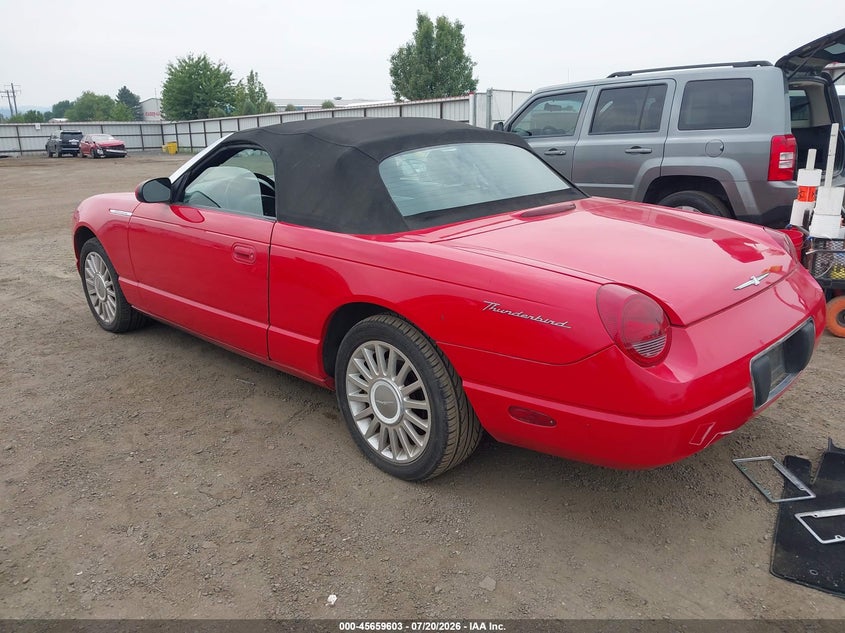 2005 Ford Thunderbird 50Th Anniversary VIN: 1FAHP60A15Y108698 Lot: 45659603