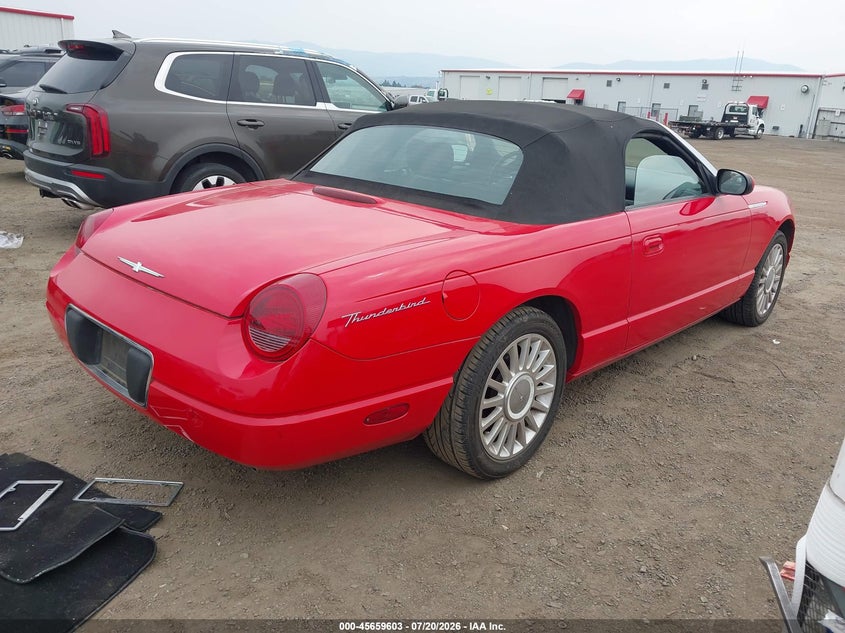 2005 Ford Thunderbird 50Th Anniversary VIN: 1FAHP60A15Y108698 Lot: 45659603