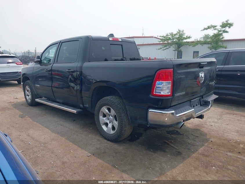 Vin: 1c6srfftxmn672117, lot: 46158203, ram 1500 big horn  4x4 5'7 box 20213
