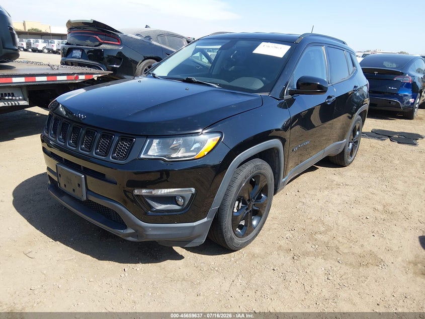 2019 Jeep Compass, Угон, IAAI, VIN 3C4NJCBB4KT613876 — фото 2