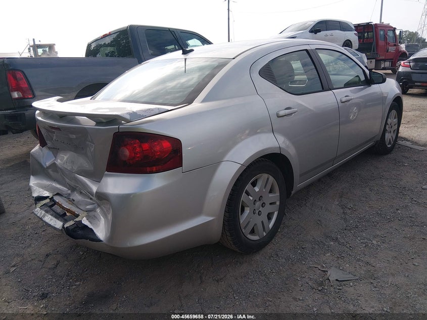 Vin: 1b3bd4fb4bn541993, lot: 46158230, dodge avenger express 20114