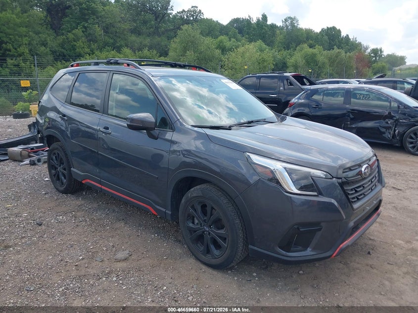 Vin: jf2skajcxnh469494, lot: 46158232, subaru forester sport 2022 img_1