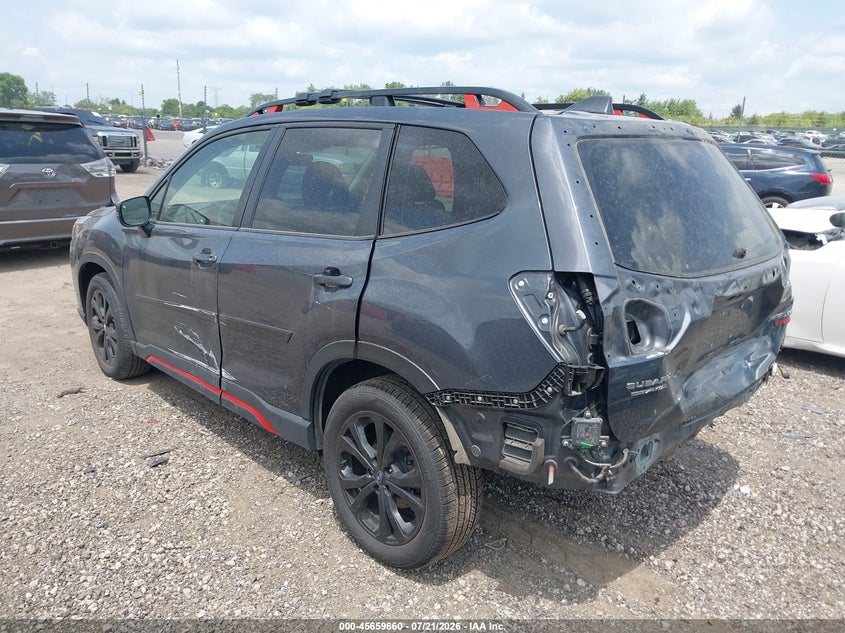 Vin: jf2skajcxnh469494, lot: 46158232, subaru forester sport 20223