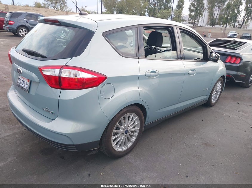 Vin: 1fadp5au6dl534996, lot: 46158233, ford c-max hybrid se 20134