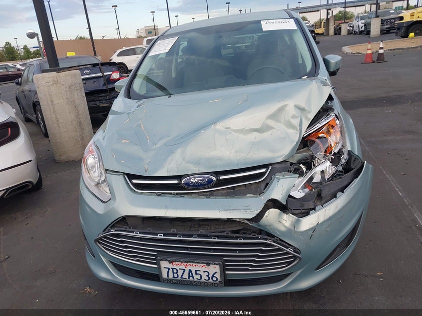 2013 Ford C-Max Hybrid Se VIN: 1FADP5AU6DL534996 Lot: 45659661