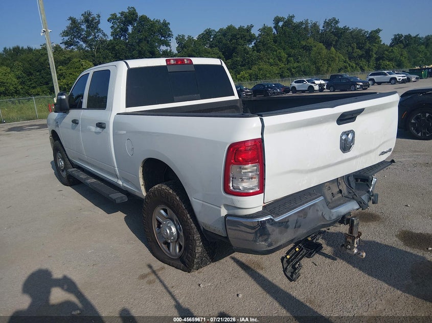 Vin: 3c6ur5cl0pg504555, lot: 46158243, ram 2500 tradesman  4x4 6'4 box 20233