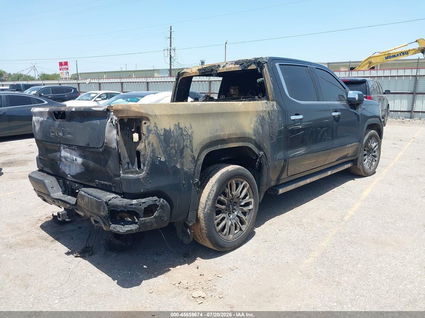 Vin: 1gtuuhel3rz365241, lot: 46158246, gmc sierra 1500 4wd  short box denali ultimate 20244