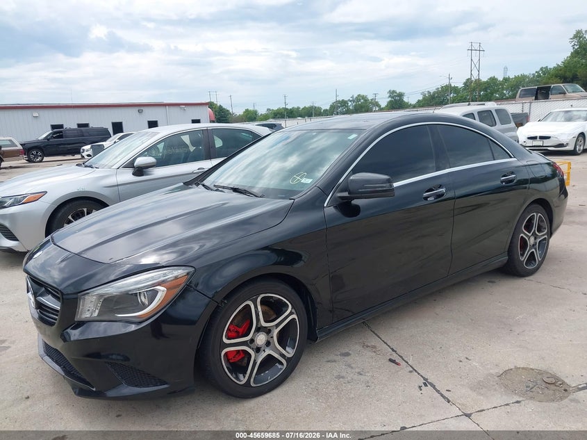 2016 Mercedes-Benz CLA-klasse, Звичайний знос, IAAI, VIN WDDSJ4EB0GN378586 — фото 2