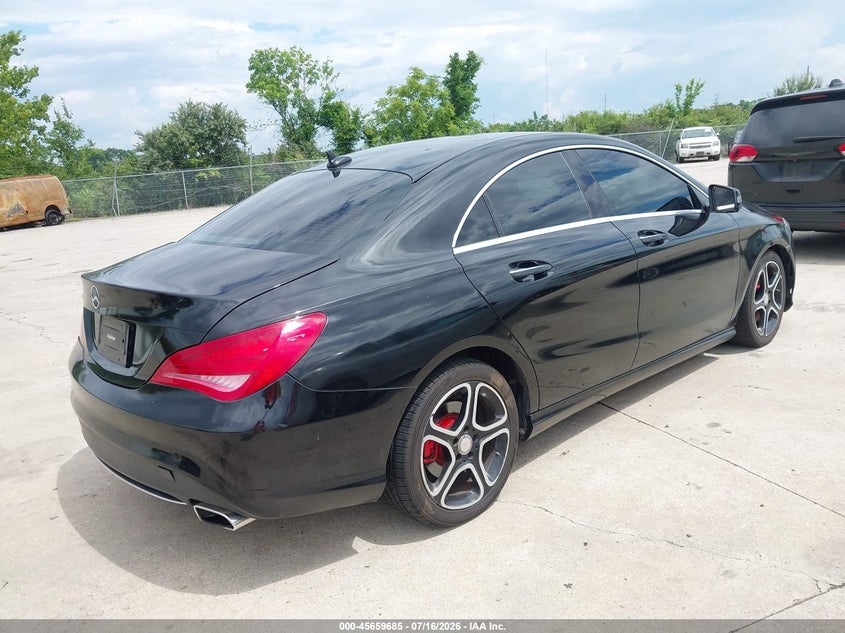 2016 MERCEDES-BENZ CLA 250 auction photo 4
