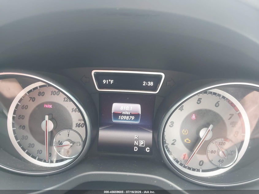2016 MERCEDES-BENZ CLA 250 auction photo 7