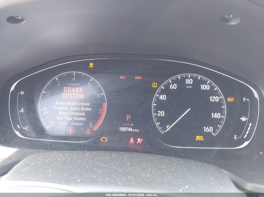 2018 HONDA ACCORD auction photo 7