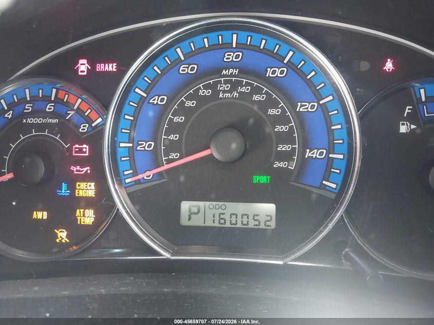 2009 SUBARU FORESTER auction photo 7
