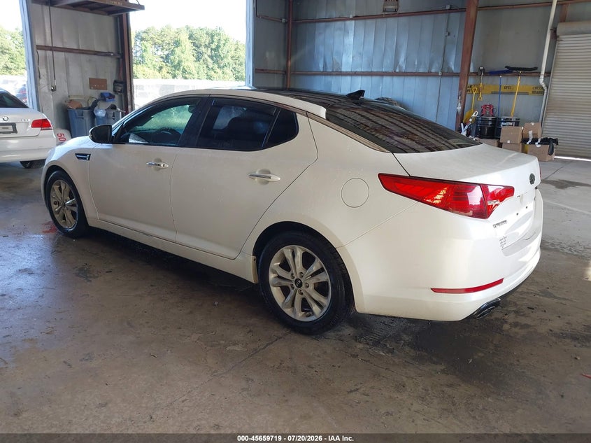 Vin: knagn4a74b5054522, lot: 46158291, kia optima ex 20113