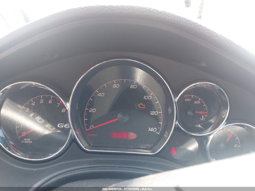 2008 Pontiac G6 VIN: 1G2ZG57B784114321 Lot: 45659724