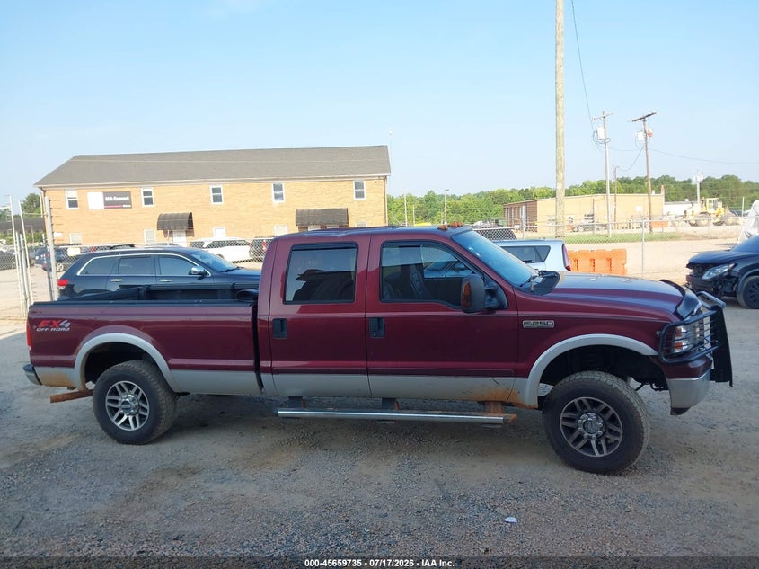 FORD F-250 2005 VIN 1FTSW21Y15EB47140