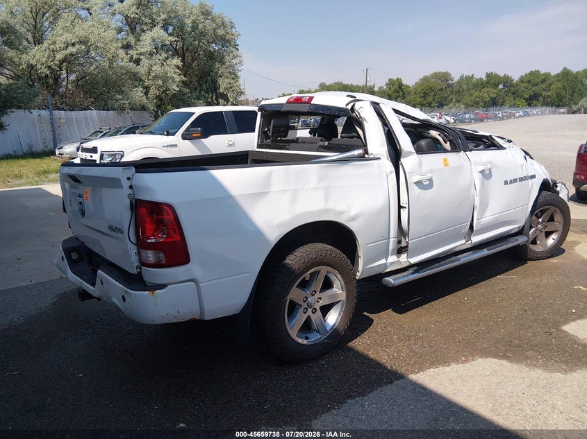 Vin: 1c6rd7mtxcs161481, lot: 46158310, ram 1500 sport 20124