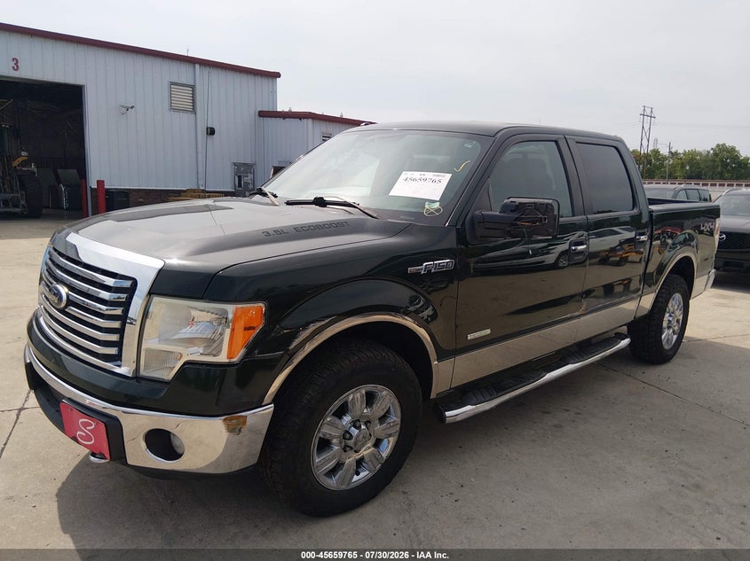 Vin: 1ftfw1et3ckd96841, lot: 46158337, ford f-150 xlt 20122