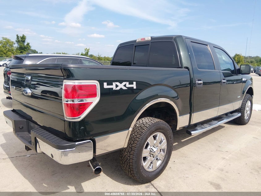 Vin: 1ftfw1et3ckd96841, lot: 46158337, ford f-150 xlt 20124