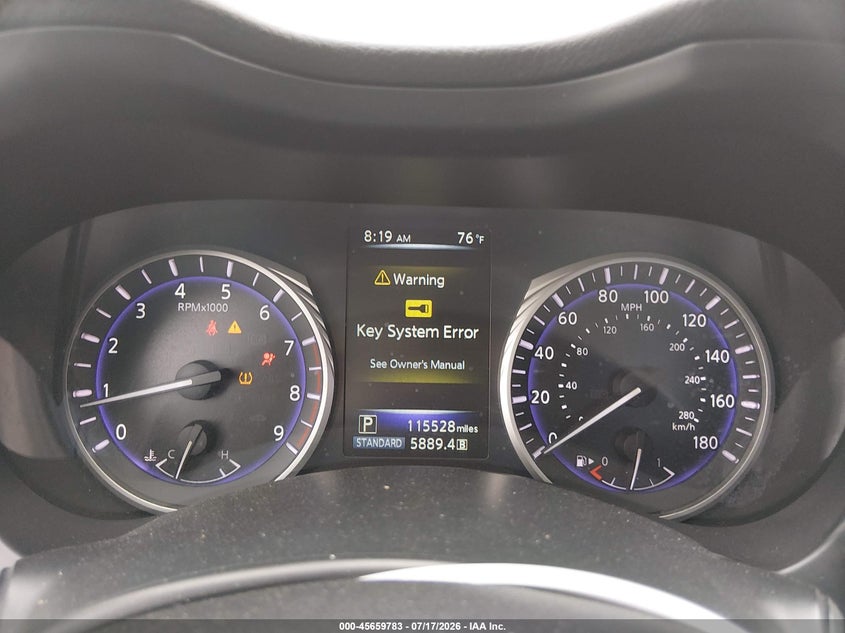2017 INFINITI Q50 auction photo 7